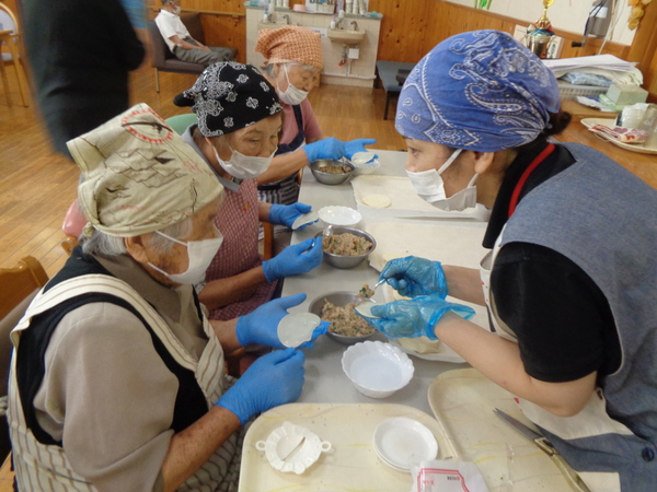 餃子作り