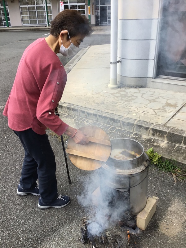 羽釜炊き