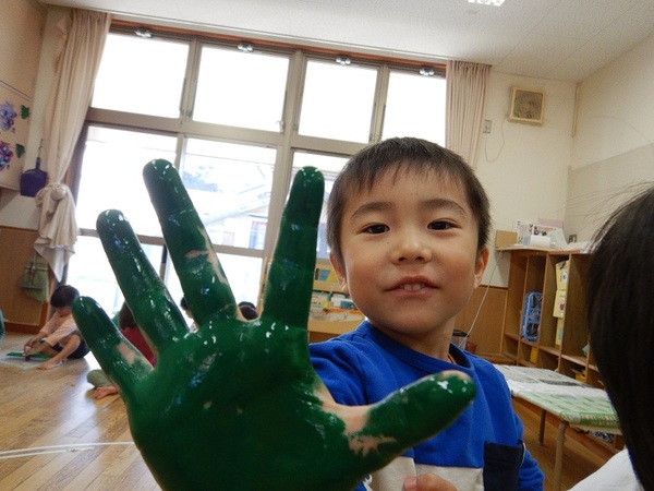 製作をする様子