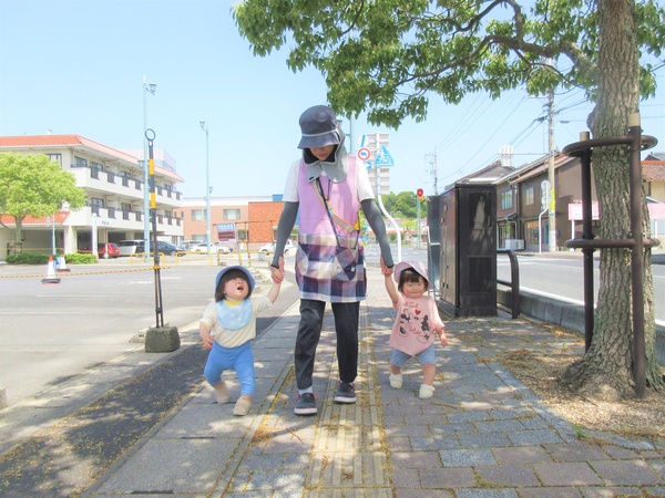 散歩の様子 