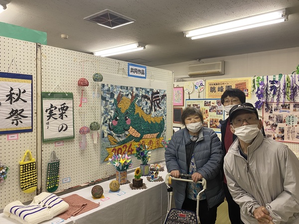 Tさん、Tさん文化祭展示見学