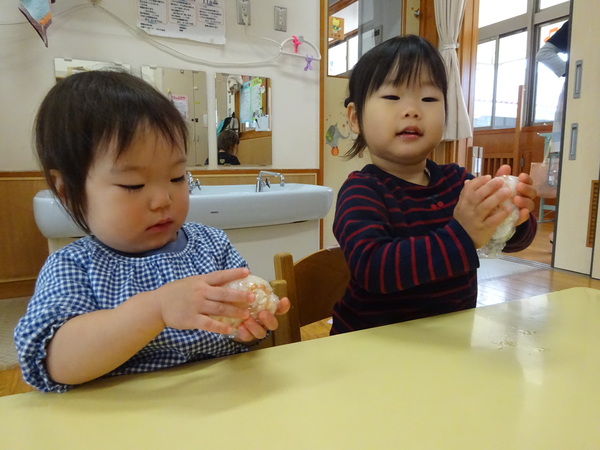 お弁当ごっこ (1)