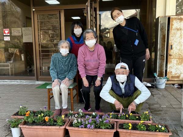 寄せ植え完成