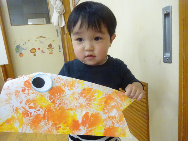 こいのぼり製作 (3)