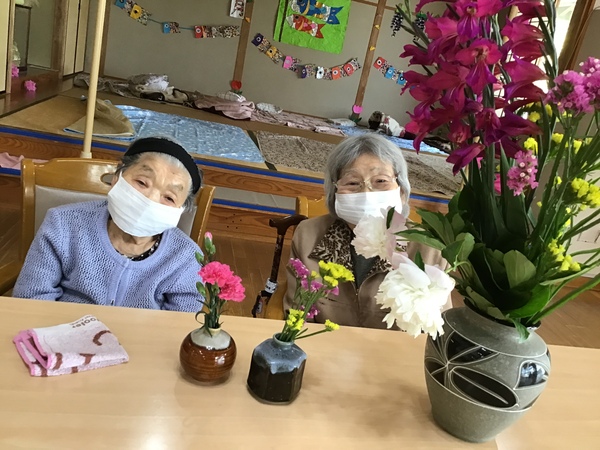 花と利用者