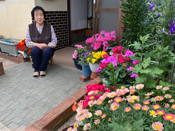 中田禮子さんの庭
