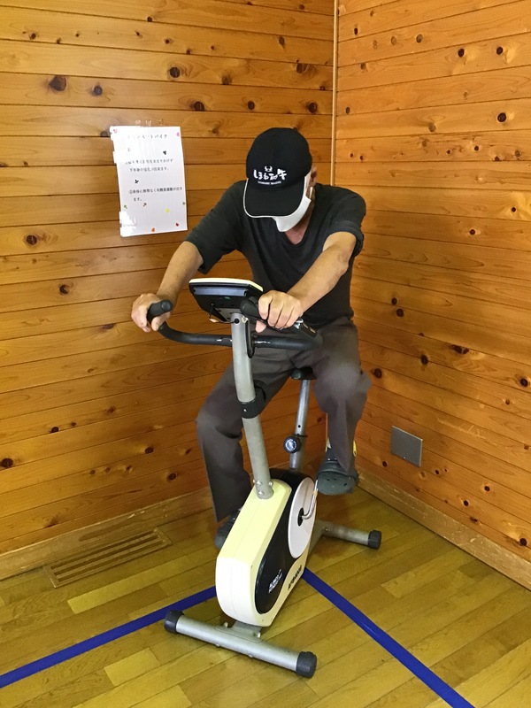 自転車の声掛けをしました