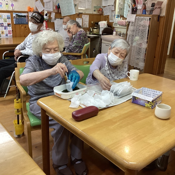 お茶詰め