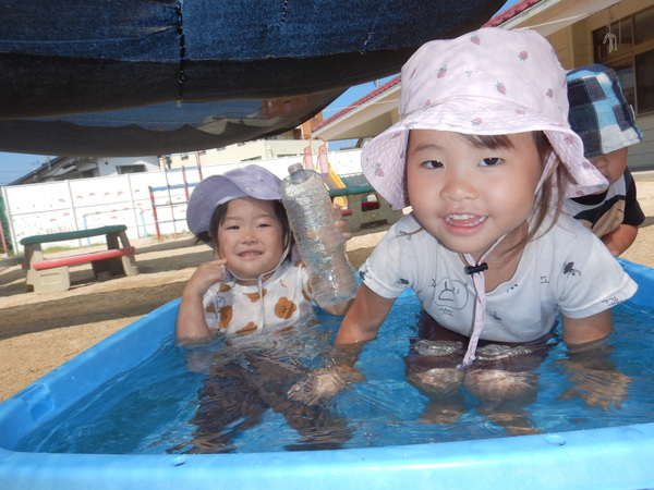 水遊び