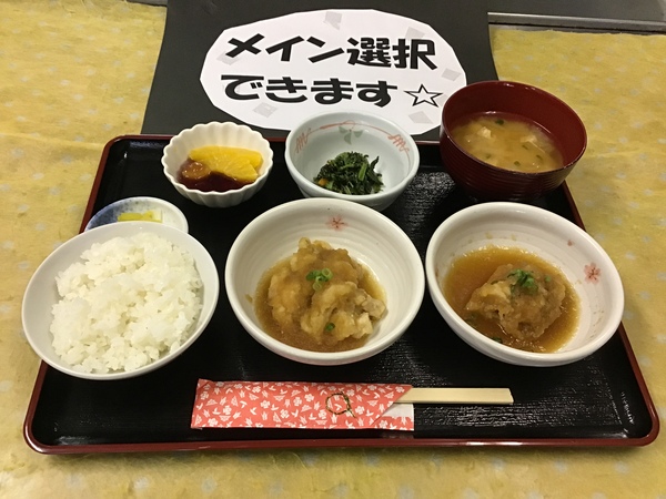 お食事内容です