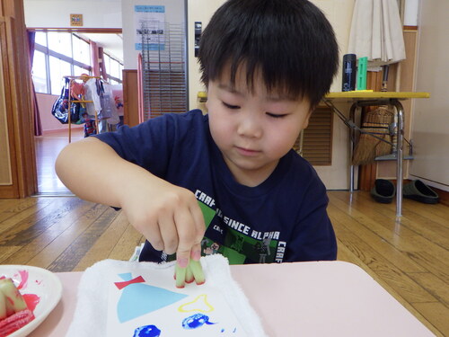 野菜スタンプ