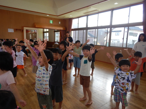 運動会の練習の様子 (1)