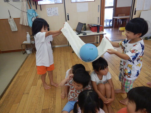 ボール運び練習