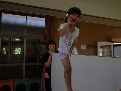 戸板登り