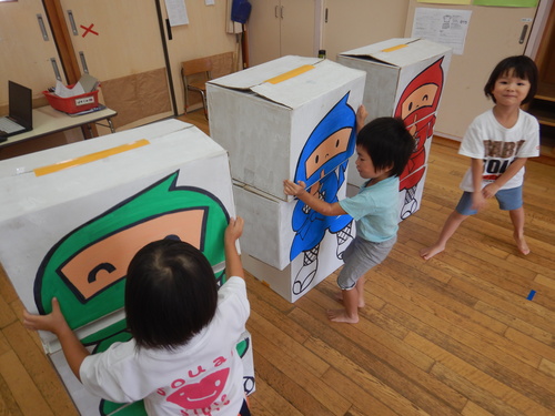 運動会の練習