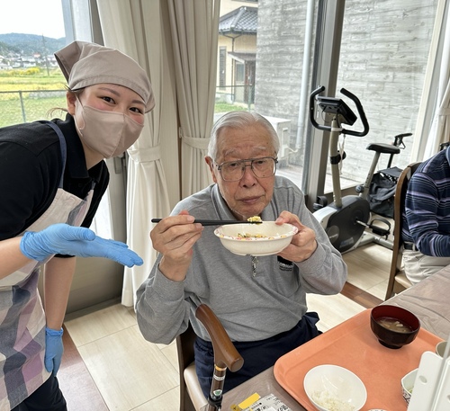 食事の様子