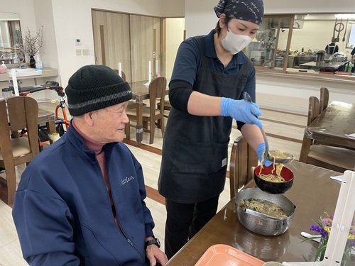食事の様子
