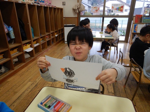 動物の絵を描く (1)