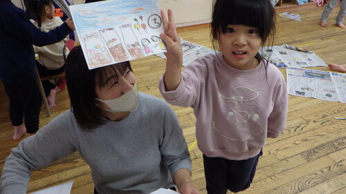 かるた発表の様子