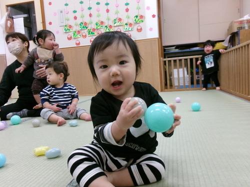 ボール遊びの様子１