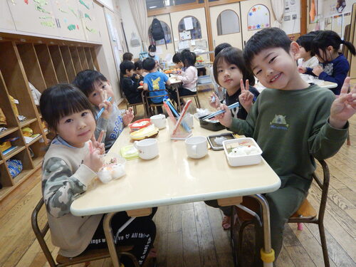 お弁当ごっこ (4)