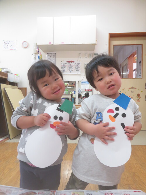 雪だるま制作 (4)