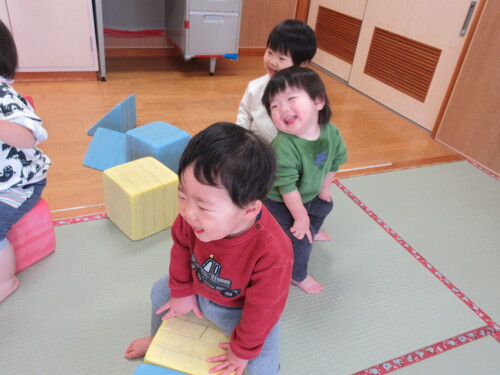 プラフォーミングで遊んでいる