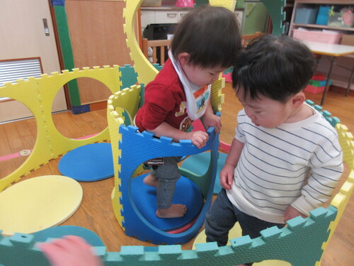 プラポイントで遊んでいる様子 (2)