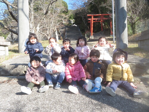 喜多の宮で遊ぶ様子 (3)