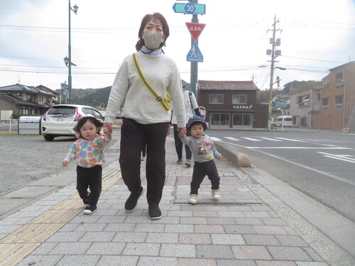 散歩の様子 (2)