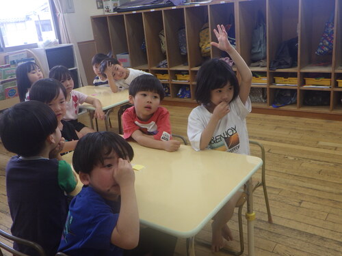 給食前の様子 (3)