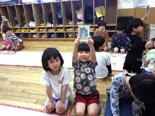 銀山かるたを楽しむ子ども３