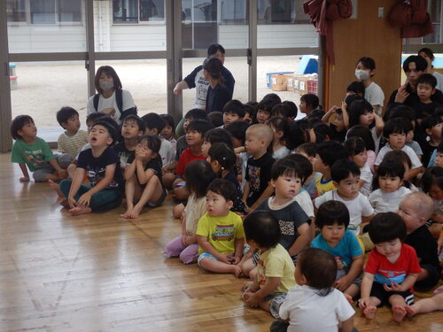 避難訓練の様子 (4)