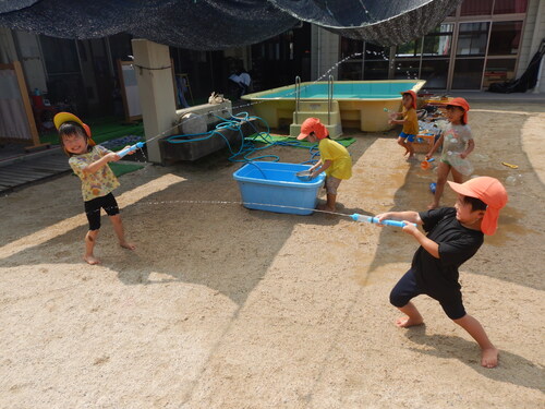 水遊び１