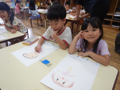 好きな人の絵ぼかし３