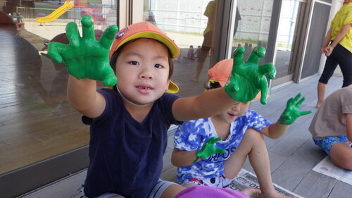 絵の具あそび５