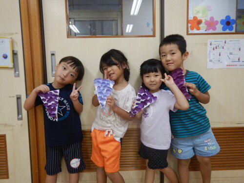 ぶどうの制作１