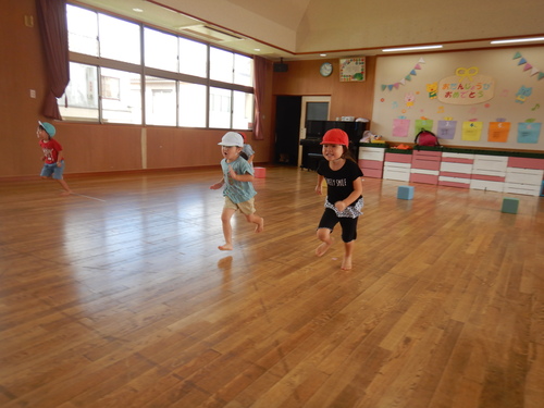 運動会の練習の様子 (2)