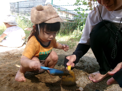 園庭遊び