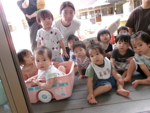 運動会リハーサル見学の様子 (1)