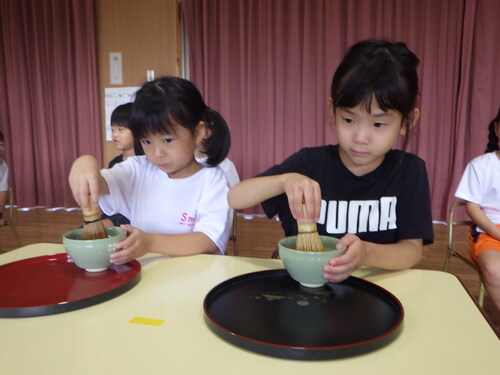 お茶のお稽古の様子６