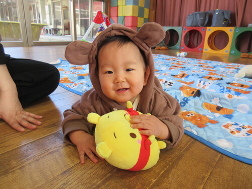 遊んでいる様子