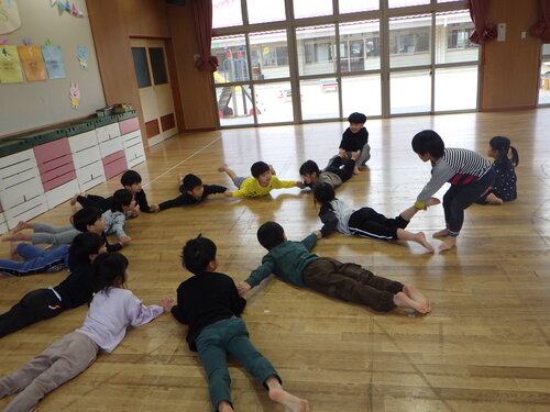 大根抜きの様子