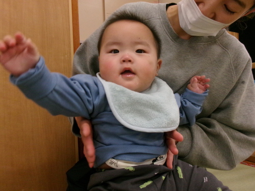 今月入所の園児