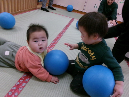 ボールであそんだ様子3