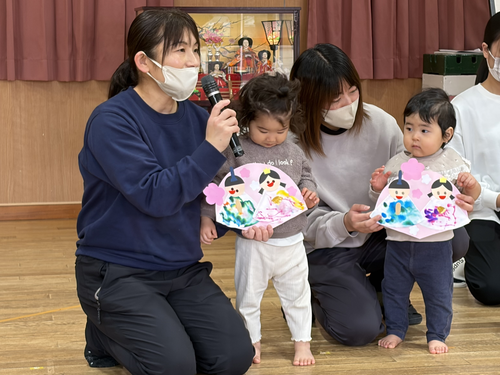 ひなまつり会の様子1