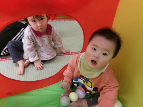 ボールあそびの様子2