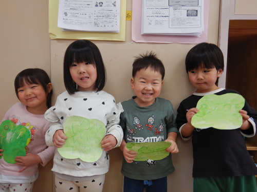 クローバー製作の様子 (1)