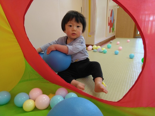 ボール遊びの様子 (4)