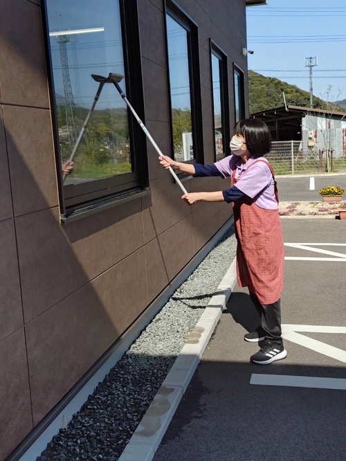 窓ふき